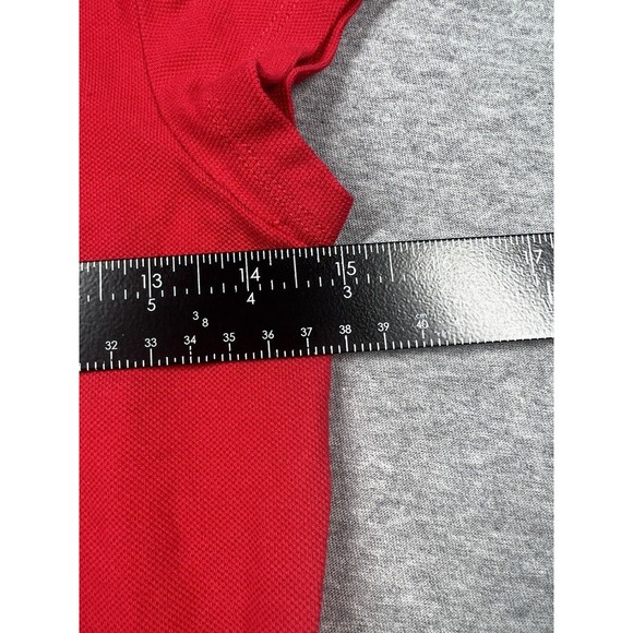 ModCloth red key hole cap sleeve polo‎ collared short sleeve XS - Picture 4 of 7